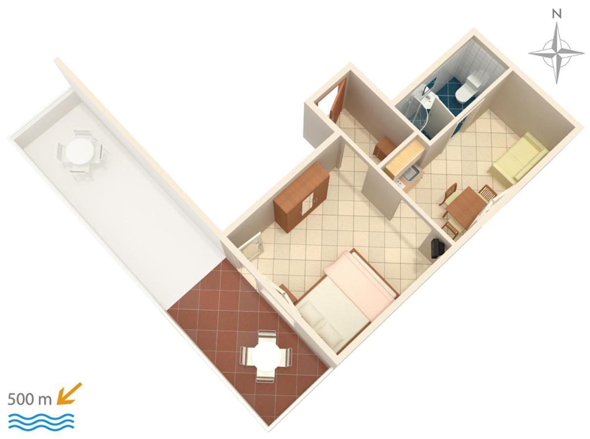 Apartments With A Parking Space Vodice - 6178 Екстер'єр фото