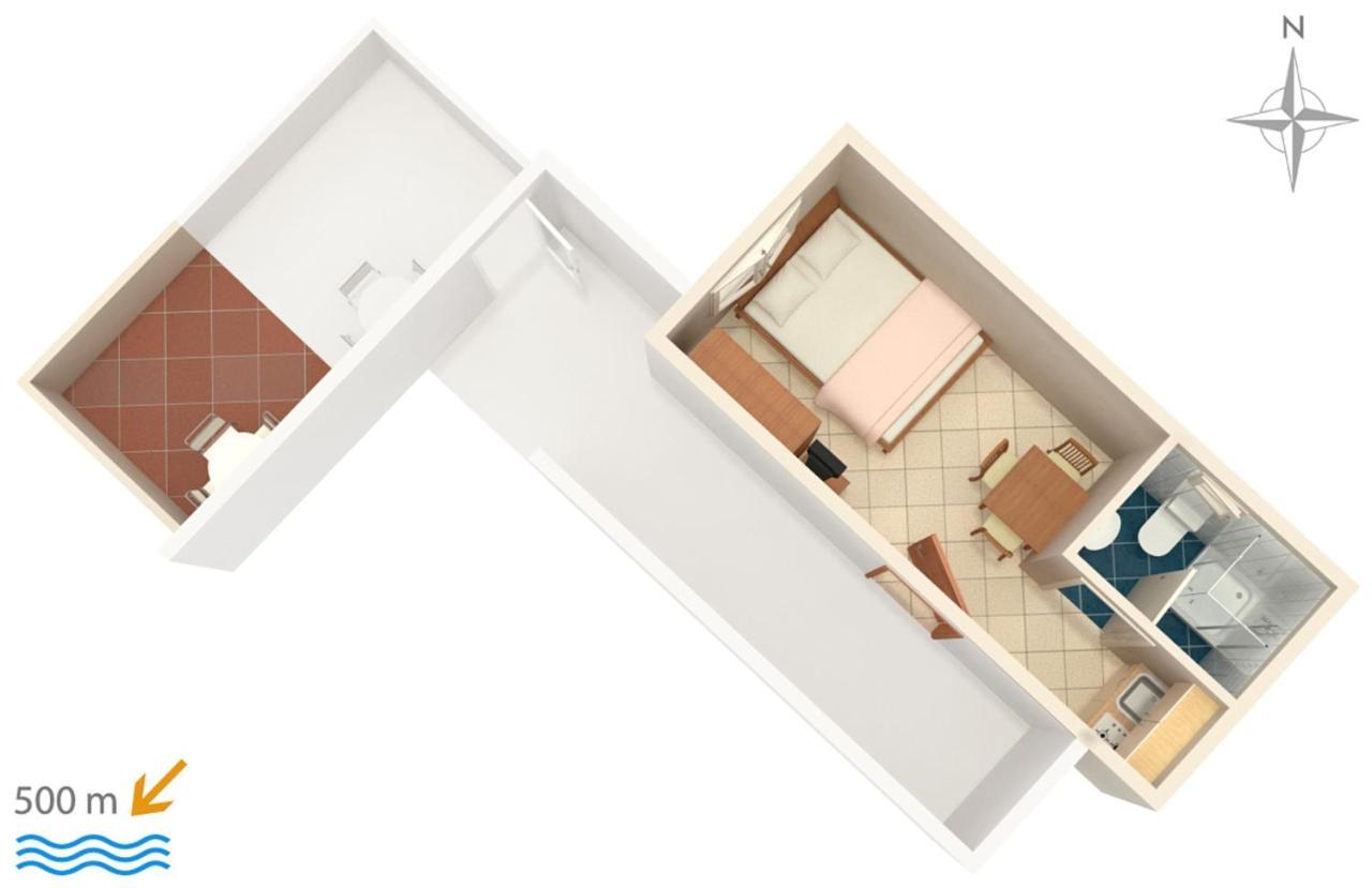 Apartments With A Parking Space Vodice - 6178 Екстер'єр фото